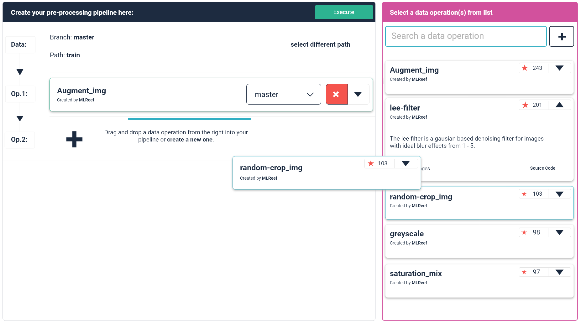 mlreef | Drag and drop your way into Machine Learning